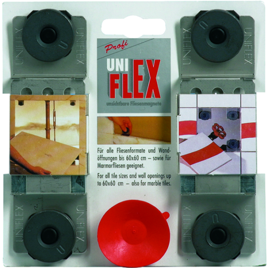 Uniflex állítható csempemágnes 4db/ csomag